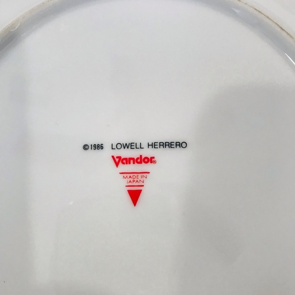 Lowell Herero-Vintage Siamese plate - Picture 2 of 5